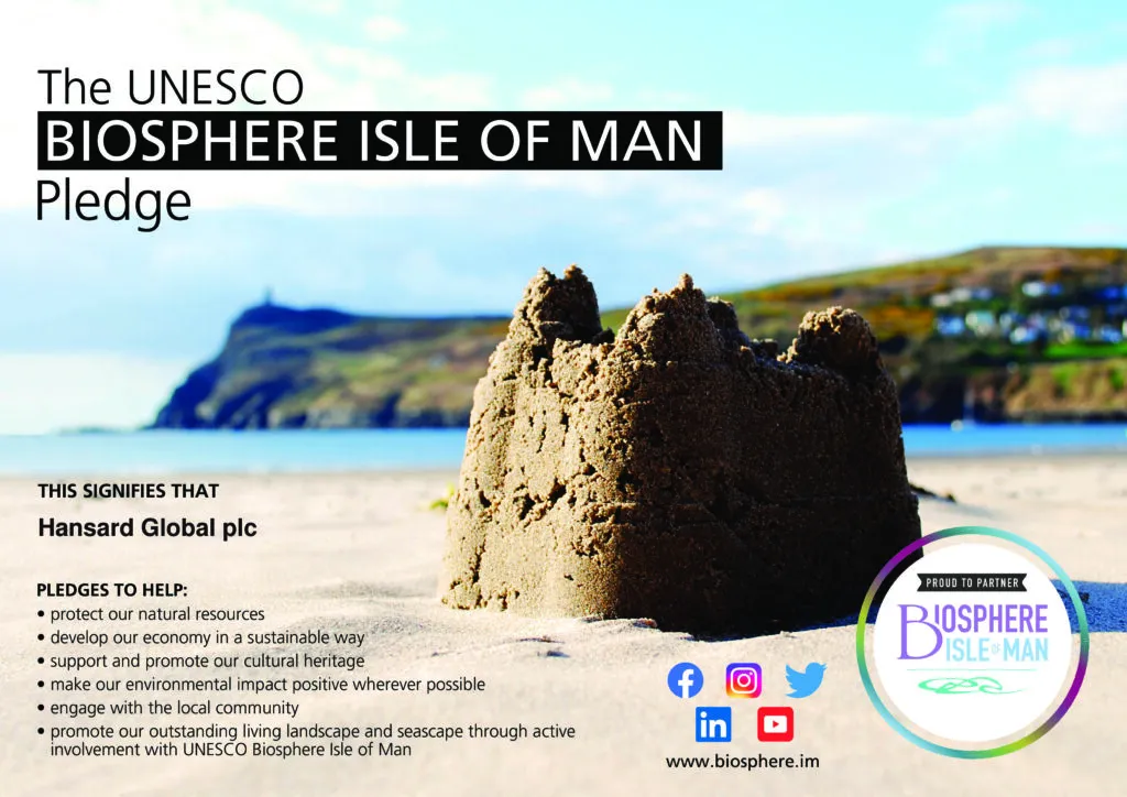 Hansard biosphere pledge, Isle of Man, UNESCO, official partner